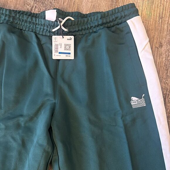Puma Men's TMC X Everyday Hussle T7 Jogger Pant Drawstring Waist Green SZ XL NWT - Picture 7 of 8